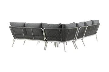 Roxo hjørnesofa hvit - Venture Home - Hagemøbler - Loungemøbler - Loungesett