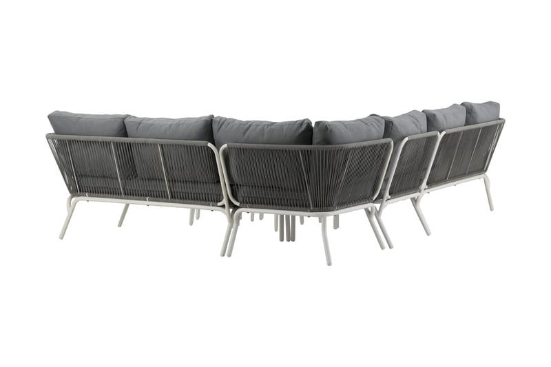 Roxo hjørnesofa hvit - Venture Home - Hagemøbler - Loungemøbler - Loungesett