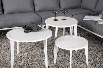 Roxo hjørnesofa hvit - Venture Home - Hagemøbler - Loungemøbler - Loungesett