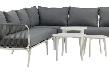 Roxo hjørnesofa hvit - Venture Home - Hagemøbler - Loungemøbler - Loungesett