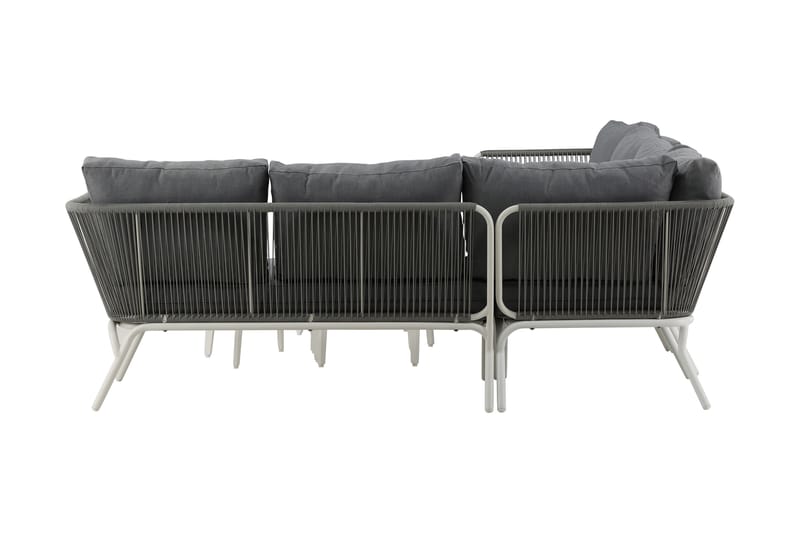 Roxo Hjørnesofa Hvit - Venture Home - Hagemøbler - Loungemøbler - Loungesett