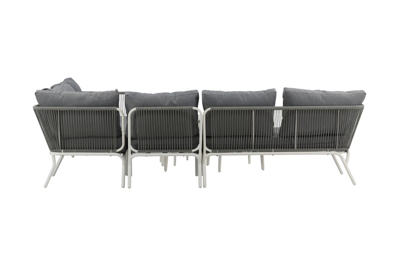 Roxo Hjørnesofa Hvit - Venture Home - Verandamøbler - Sofagruppe utendørs - Loungesett