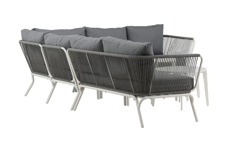 Roxo hjørnesofa hvit - Venture Home - Hagemøbler - Loungemøbler - Loungesett