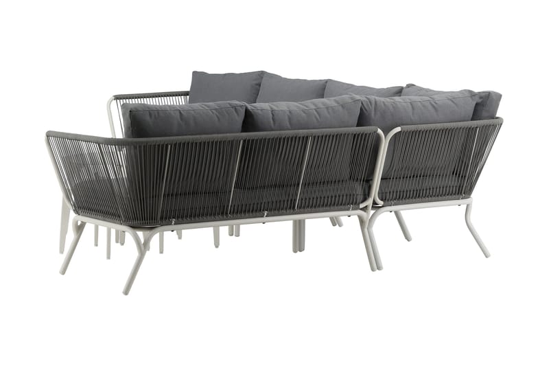 Roxo hjørnesofa hvit - Venture Home - Hagemøbler - Loungemøbler - Loungesett