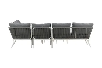 Roxo hjørnesofa hvit - Venture Home - Hagemøbler - Loungemøbler - Loungesett