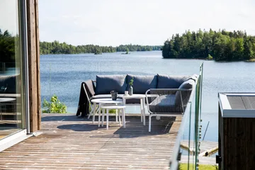 Roxo hjørnesofa hvit - Venture Home - Hagemøbler - Loungemøbler - Loungesett