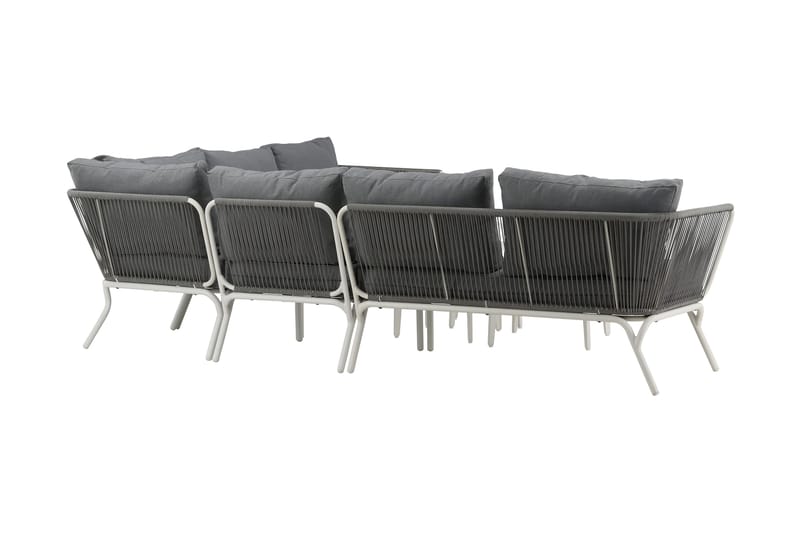 Roxo hjørnesofa hvit - Venture Home - Hagemøbler - Loungemøbler - Loungesett