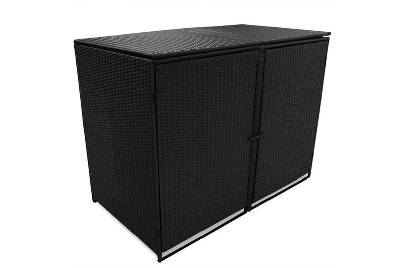 Søppeldunkskur polyrotting 148x80x111 cm - Hagemøbler - Loungemøbler - Loungesett