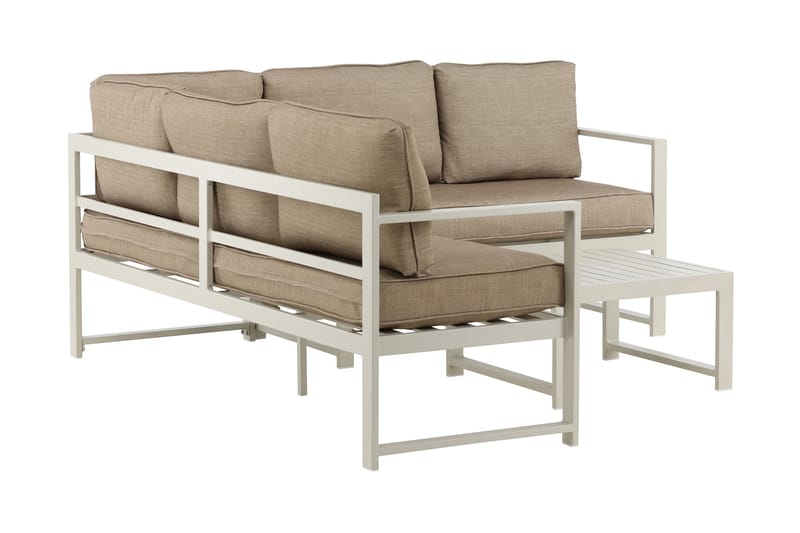 Salvador Loungegruppe Beige - Venture Home - Verandamøbler - Sofagruppe utendørs - Loungesett