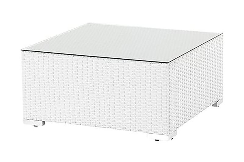 Sano Ii Loungegruppe 245 cm - Hvit - Hagemøbler - Loungemøbler - Loungesett