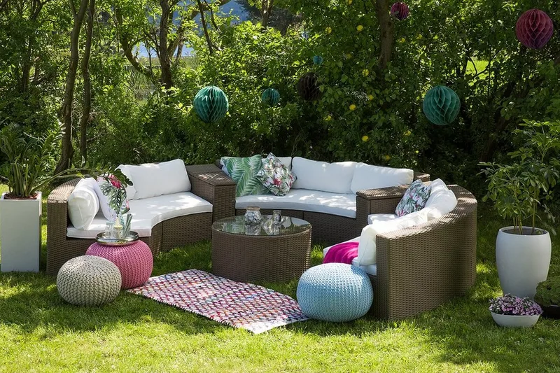 Severo Loungegruppe 102 cm - Brun - Hagemøbler - Loungemøbler - Loungesett