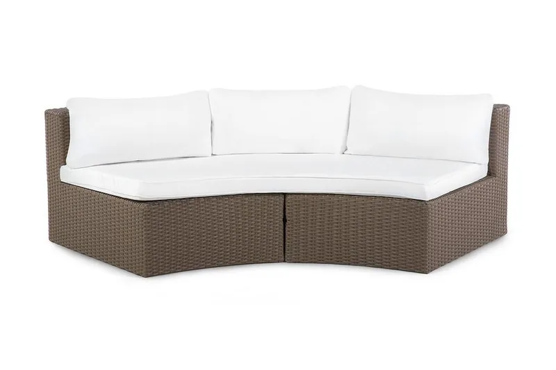 Severo Loungegruppe 102 cm - Brun - Hagemøbler - Loungemøbler - Loungesett