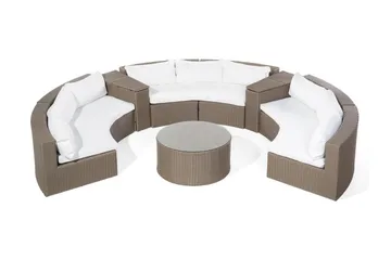 Severo Loungegruppe 102 cm - Brun - Hagemøbler - Loungemøbler - Loungesett