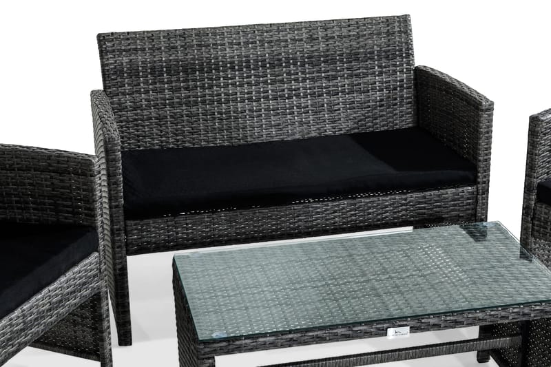 Thor Sofagruppe - Grå - Verandamøbler - Sofagruppe utendørs - Loungesett