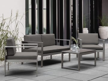 Tirrena Loungegruppe 90 cm - Grå - Hagemøbler - Loungemøbler - Loungesett