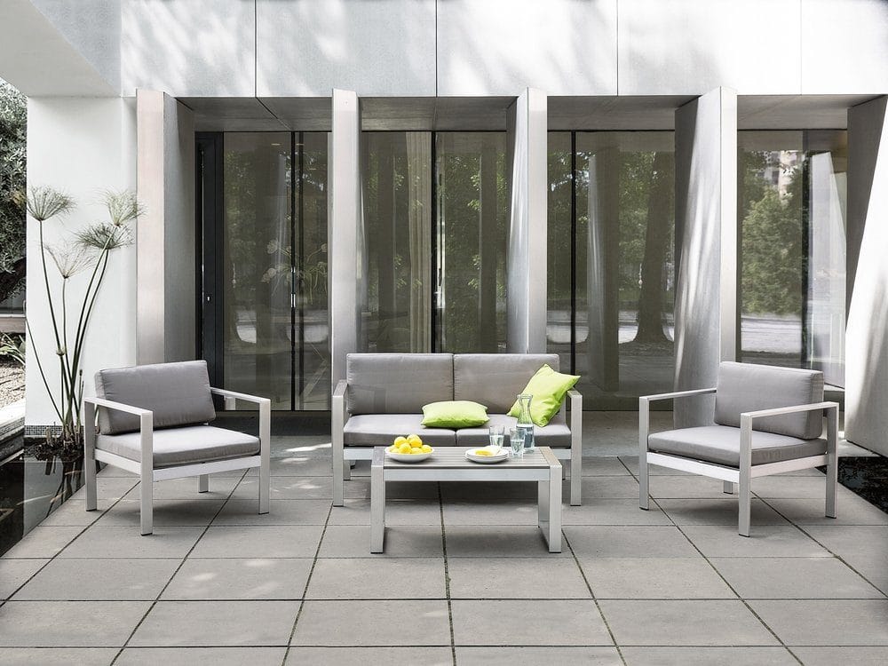 Tirrena Loungegruppe 90 cm - Grå