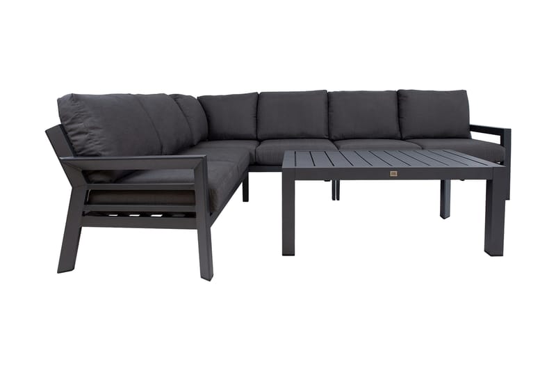 Tomson Hagesett Mørkegrå - Verandamøbler - Sofagruppe utendørs - Loungesett
