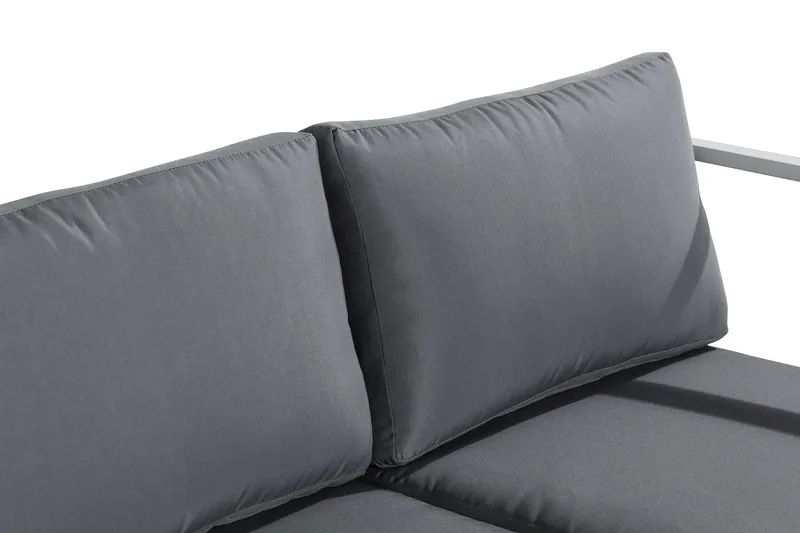 Tunis Loungegruppe - Hvit - Hagemøbler - Loungemøbler - Loungesett