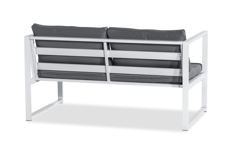 Tunis Sofagruppe - Hvit - Hagemøbler - Loungemøbler - Loungesett