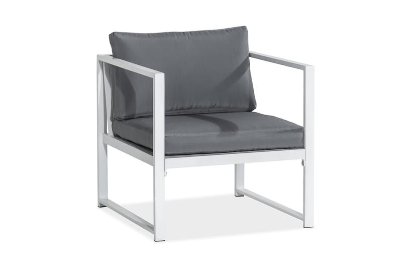 Tunis Sofagruppe - Hvit - Hagemøbler - Loungemøbler - Loungesett