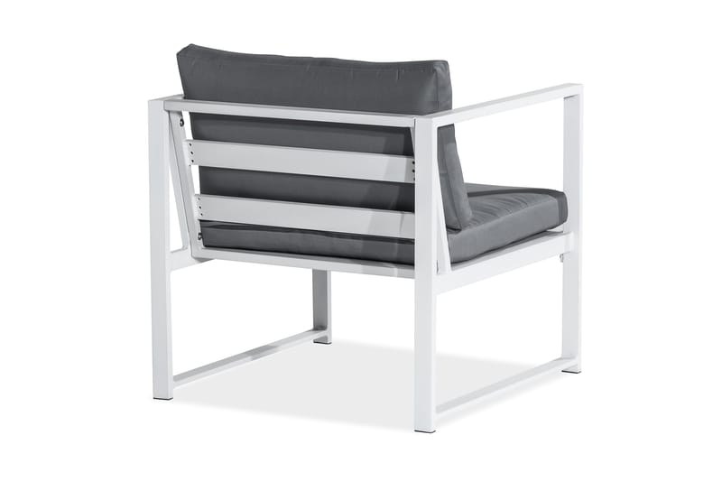 Tunis Sofagruppe - Hvit - Hagemøbler - Loungemøbler - Loungesett