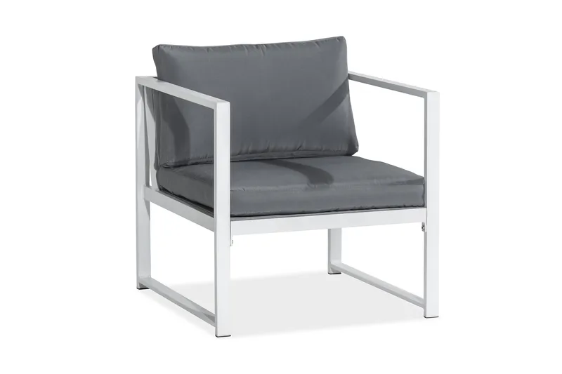 Tunis Sofagruppe - Hvit - Hagemøbler - Loungemøbler - Loungesett