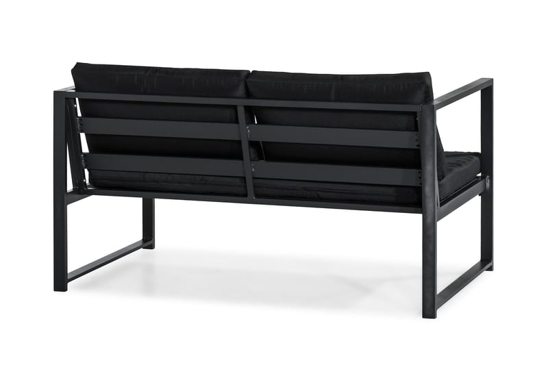 Tunis Sofagruppe - Svart - Hagemøbler - Loungemøbler - Loungesett