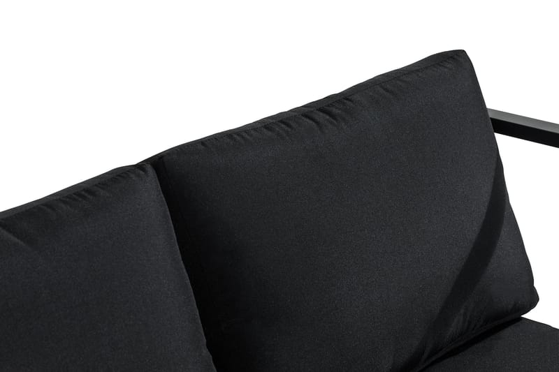 Tunis Sofagruppe - Svart - Hagemøbler - Loungemøbler - Loungesett