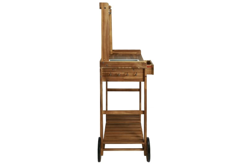 Utendørs kjøkkentralle heltre akasie 92x43,5x141,5 cm - Hagemøbler - Loungemøbler - Loungesett