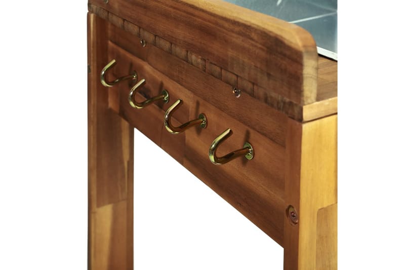 Utendørs kjøkkentralle heltre akasie 92x43,5x141,5 cm - Hagemøbler - Loungemøbler - Loungesett
