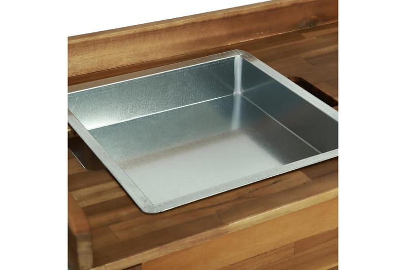 Utendørs kjøkkentralle heltre akasie 92x43,5x141,5 cm - Hagemøbler - Loungemøbler - Loungesett