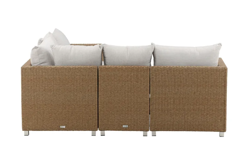 Vamos loungegruppe utendørs - Beige/natur - Hagemøbler - Loungemøbler - Loungesett