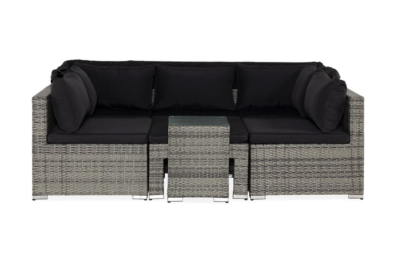 Vesterby Sofagruppe - Grå - Hagemøbler - Loungemøbler - Loungesett