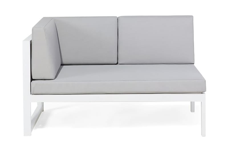 Vinci Loungegruppe 120 cm - Grå - Verandamøbler - Sofagruppe utendørs - Loungesett
