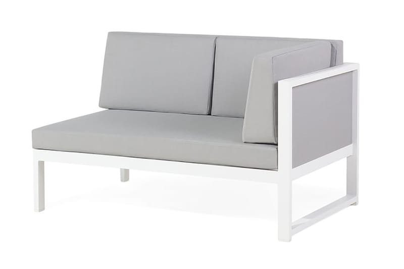 Vinci Loungegruppe 120 cm - Grå - Verandamøbler - Sofagruppe utendørs - Loungesett