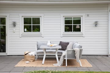 Virya Hjørneloungegruppe med Puter Grå - Venture Home - Hagemøbler - Loungemøbler - Loungesett