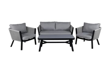 Virya Loungegruppe 4-seters - Hvit - Hagemøbler - Loungemøbler - Loungesett