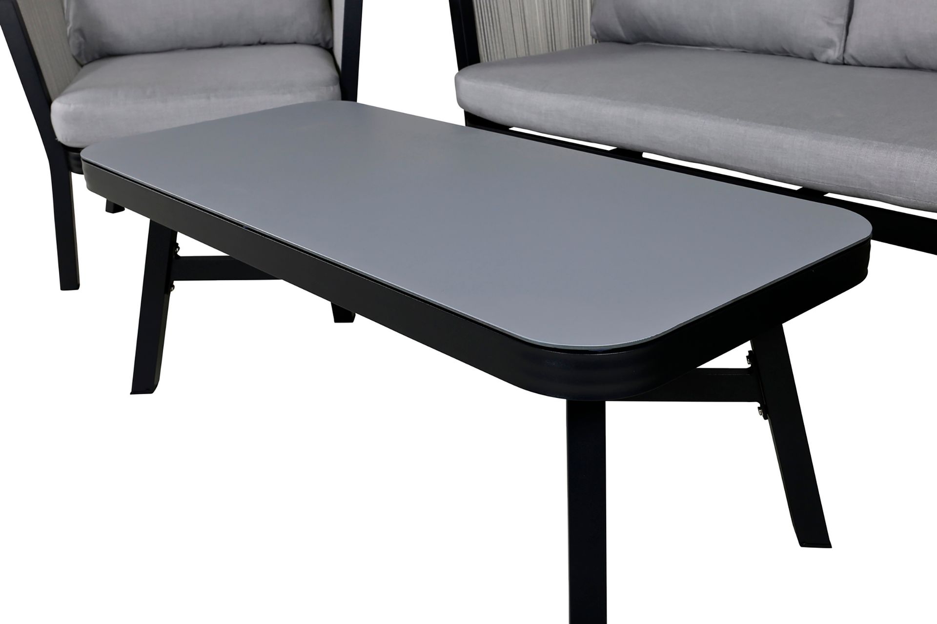 Virya Loungegruppe 4-seters - Hvit - Hagemøbler - Loungemøbler - Loungesett