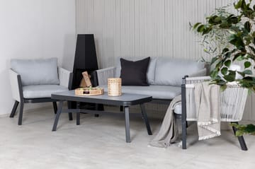 Virya Loungegruppe 4-seters - Hvit - Hagemøbler - Loungemøbler - Loungesett