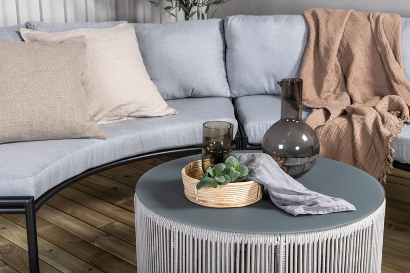 Virya Loungegruppe 6-seters Grå - Venture Home - Verandamøbler - Sofagruppe utendørs - Loungesett