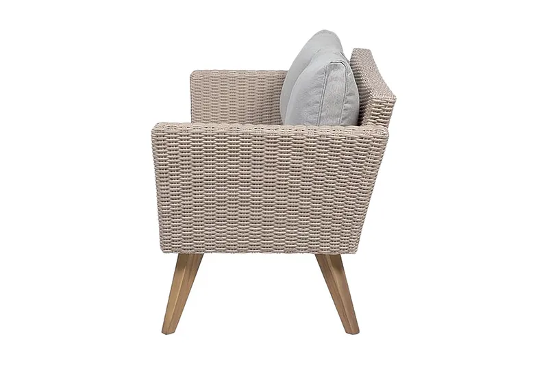 Vittoria Loungegruppe 91 cm - Brun - Hagemøbler - Loungemøbler - Loungesett