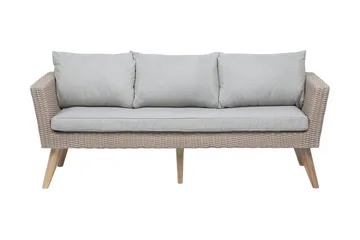 Vittoria Loungegruppe - Tre / Natur - Hagemøbler - Loungemøbler - Loungesett