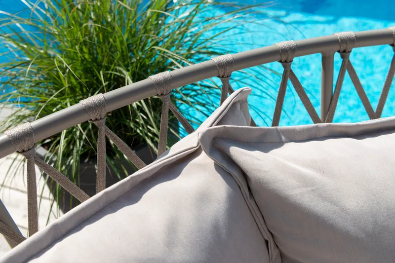 Loungesofa Hillerstorp Jet Set 3-seter - Beige - Hagemøbler - Loungemøbler - Lounge sofa