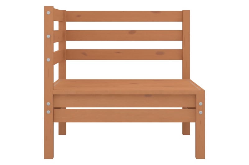 2-seters hagesofa honningbrun heltre furu - Brun - Hagemøbler - Loungemøbler - Lounge sofa