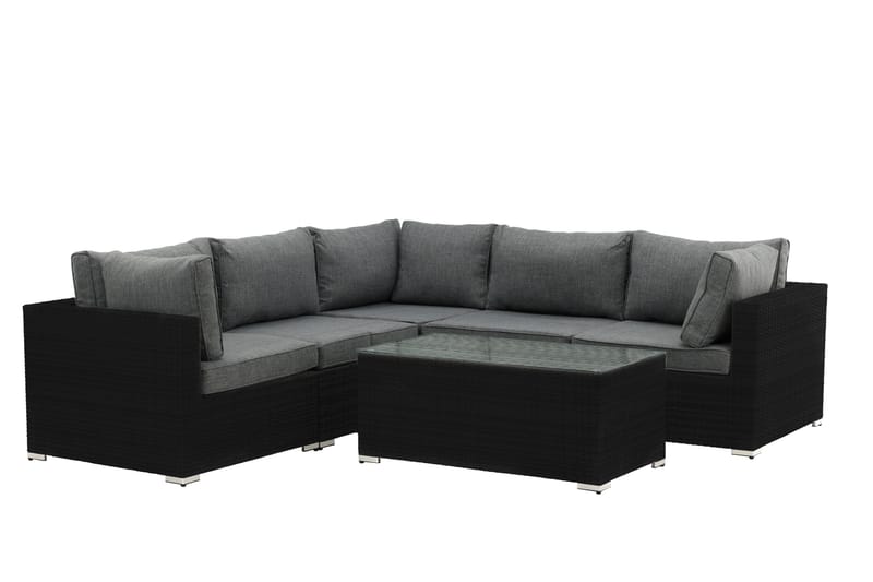 Amazon Loungesofa, Svart