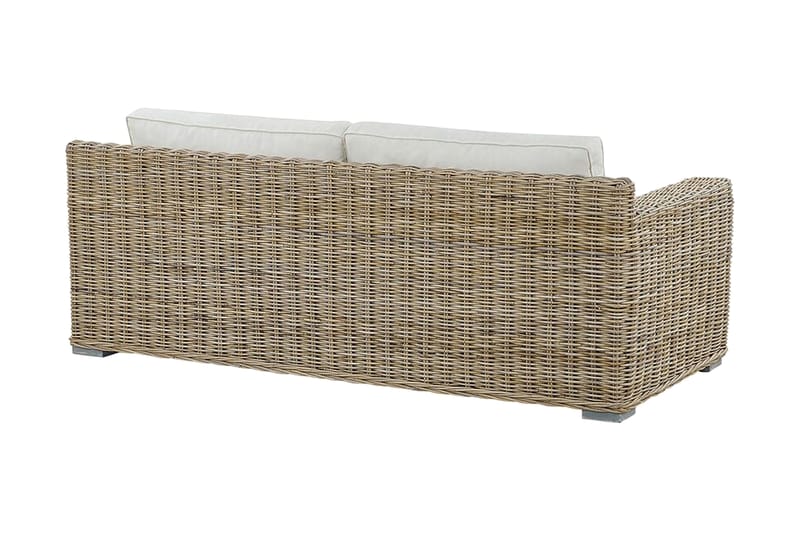 Apriliana 2-seters sofa - Kunstrotting / Lys brun - Hagemøbler - Loungemøbler - Lounge sofa