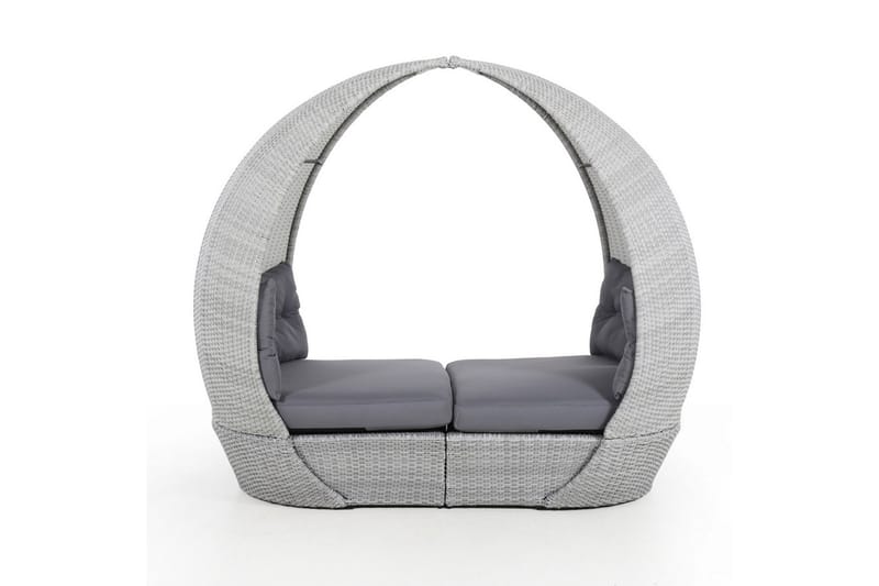 Ascot Dagseng 118x215xH187 cm Grå - Hagemøbler - Loungemøbler - Lounge sofa