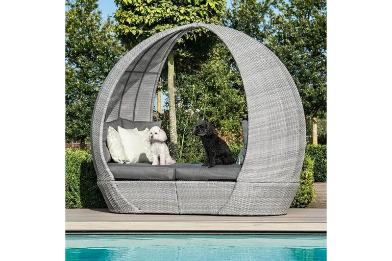 Ascot Dagseng 118x215xH187 cm Grå, undefined