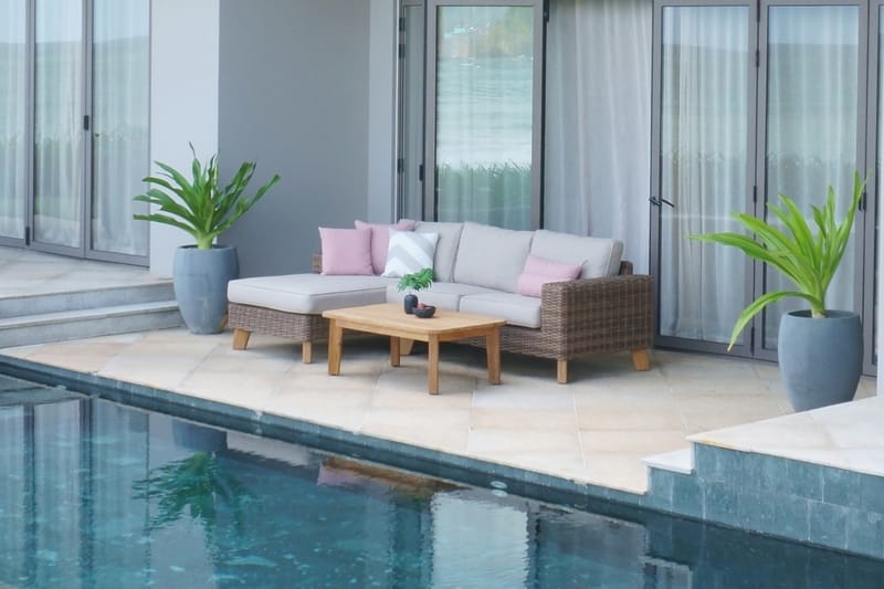 Bahamas 2-seter Sofa Venstre - Beige - Hagemøbler - Loungemøbler - Lounge sofa