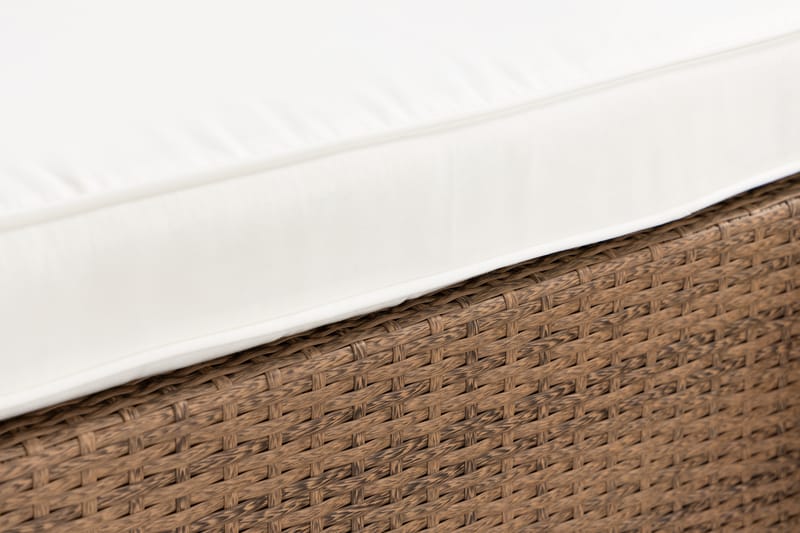 Bahamas Dobbeldivan - Kunstrotting Sand - Hagemøbler - Loungemøbler - Lounge sofa
